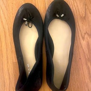 Jonak Paris Dark Blue Ballet Flats